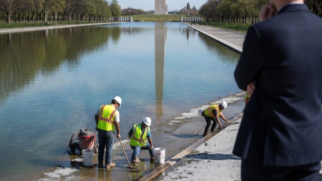 Reflecting Pool Repairs Spark Controversy and Political Scrutiny | golden dragon slot machine free, 